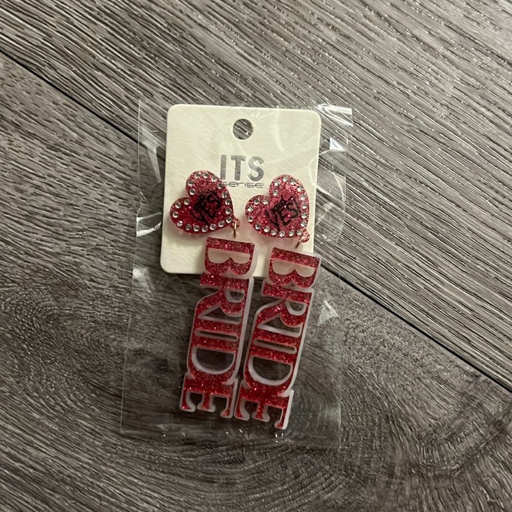 Bride earrings
